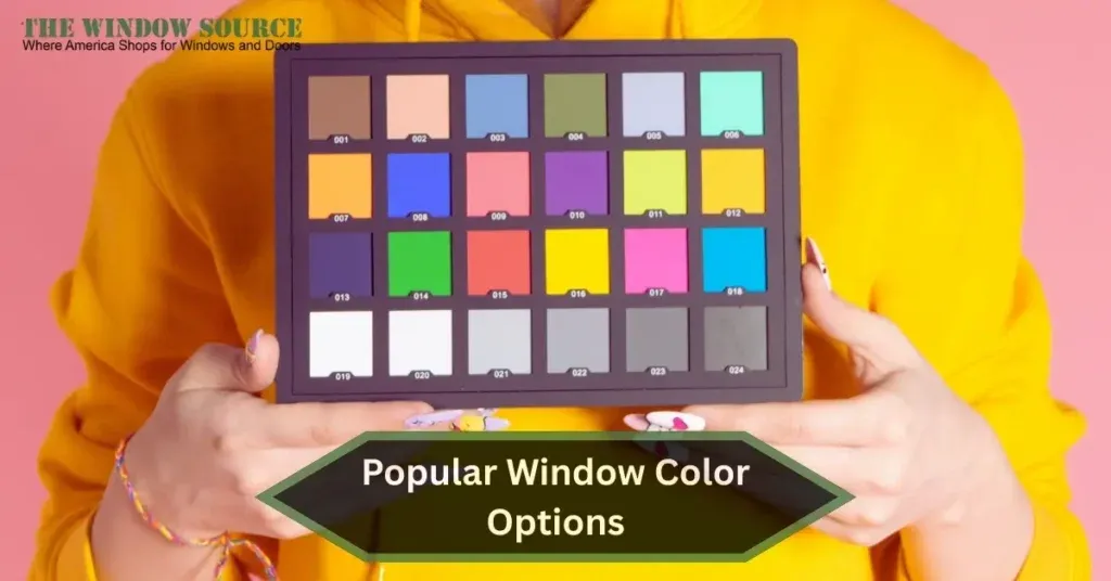 Popular Window Color Options
