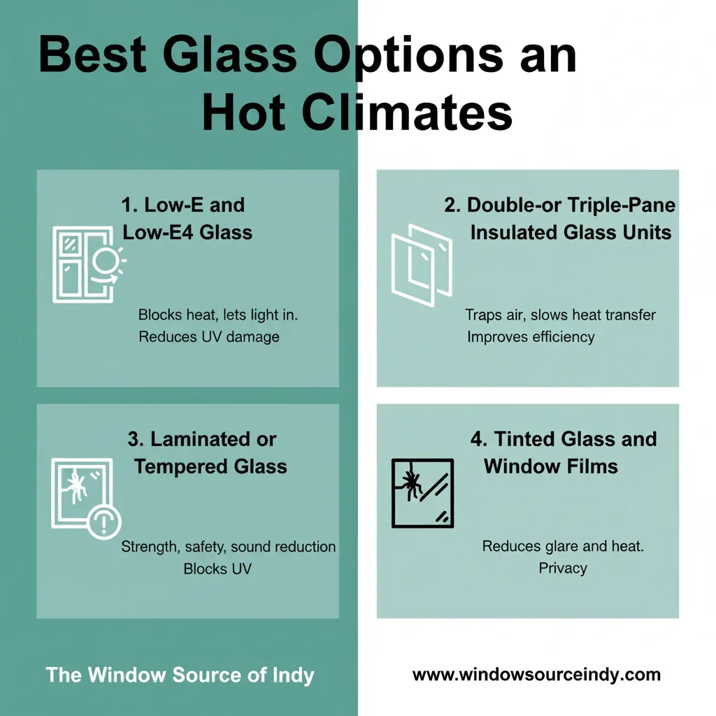 Best Glass Options for Hot Climates