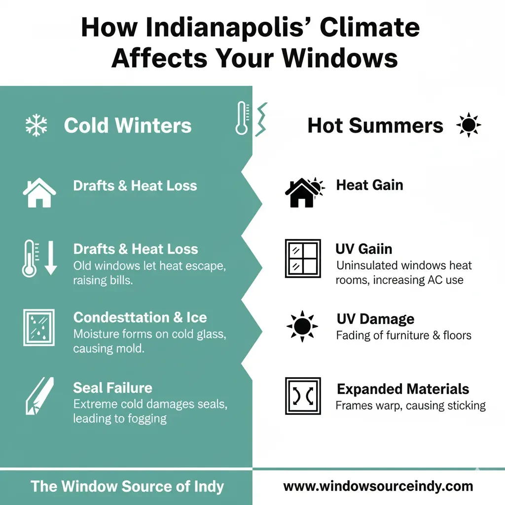 How Indianapolis' Climate Affects Your Windows