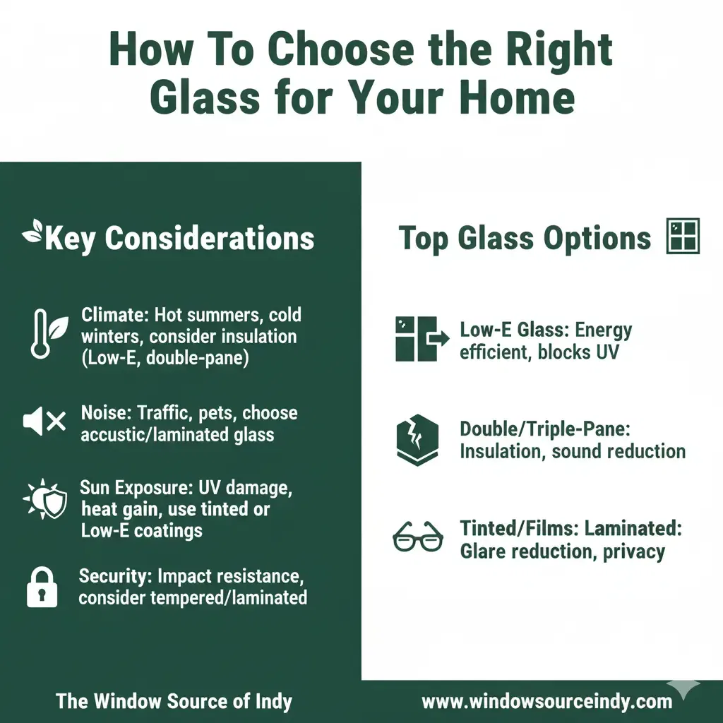 How To Choose the Right Glass for Your Home